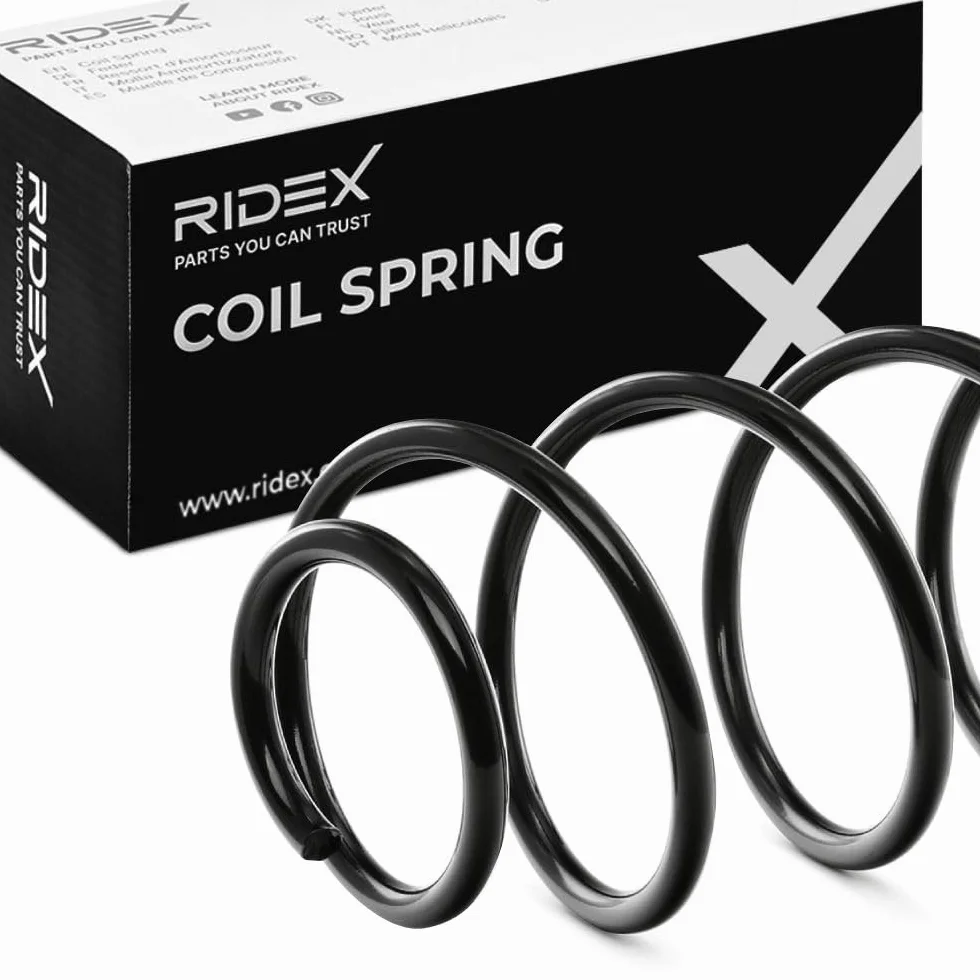 RIDEX 188C0568 2x Muelle de suspensión Delantero Compatible con HYUNDAI TUCSON JM