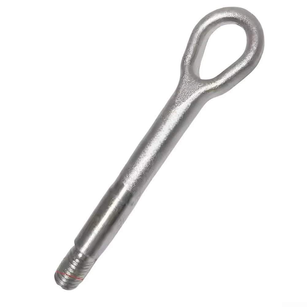 Zilimontt Gancho de remolque de fijación de tracción para anillo A2213150061 para -, gancho de remolque de metal con acabado plateado, ajuste de repuesto para OEM A2213150061