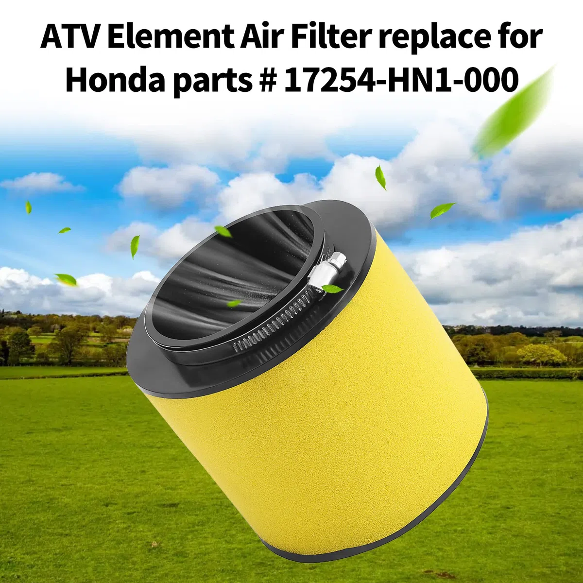 AHL Filtro de aire 17254-HN1-000 Compatible con Honda TRX650FA4 Rincon 650 2004/TRX650FA5 Rincon 650 2005/TRX650FA A Rincon 650 2003-2005/TRX650FGA A Rincon 650 GPScape 2004-2005