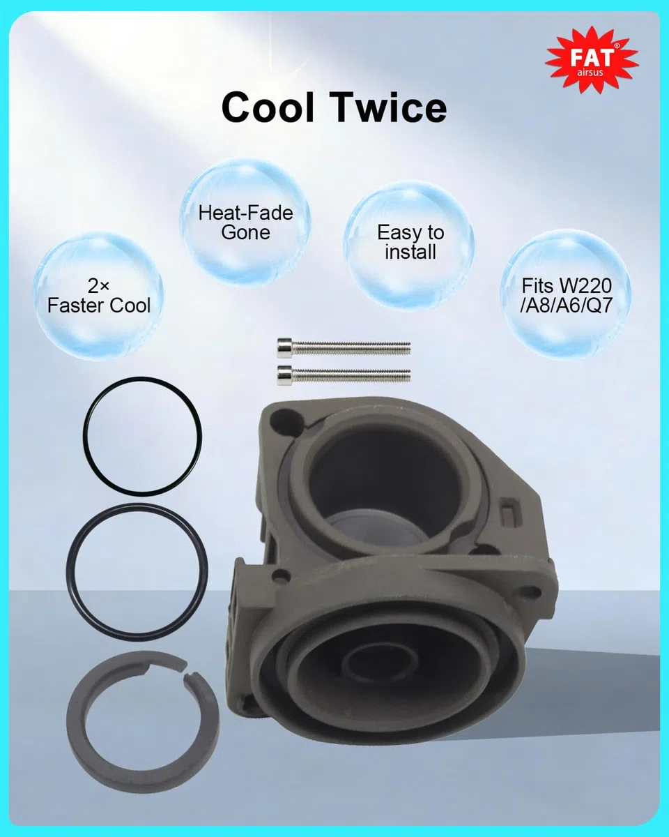 Anillos de cilindro de suspensión de aire para A6 C5 A8 D3 W220 W211 Kits 2203200104 4F0616005E