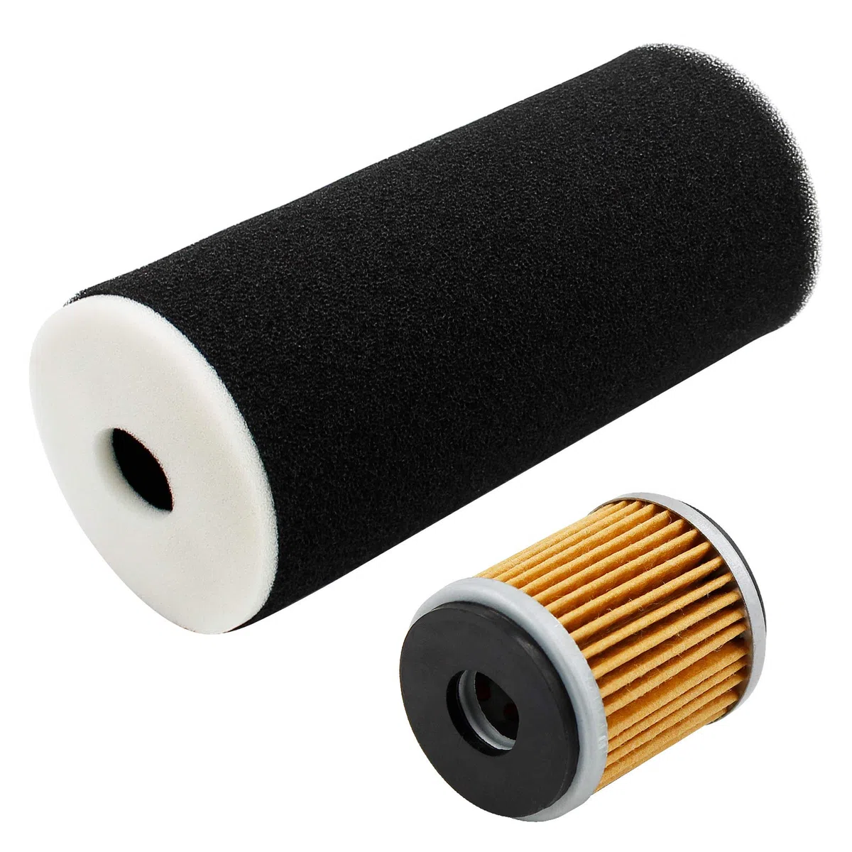 Road Passion Filtro de aire, 12-95820 1UY-14451-00-00 con kit de filtro de aceite Reemplaza para Yamaha Raptor 350 YFM350RSE2 Special Edition II 2007,Warrior 350 YFM350X 1987-2004