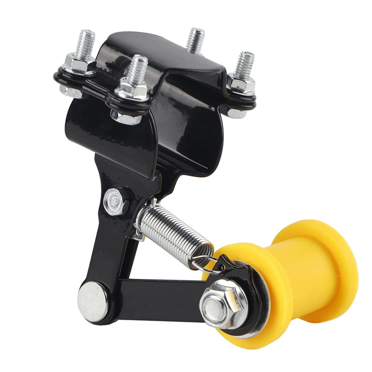 Tensor de cadena universal para motocicleta, bicicleta de foso, Chopper, ajustador de cadena larga, negro
