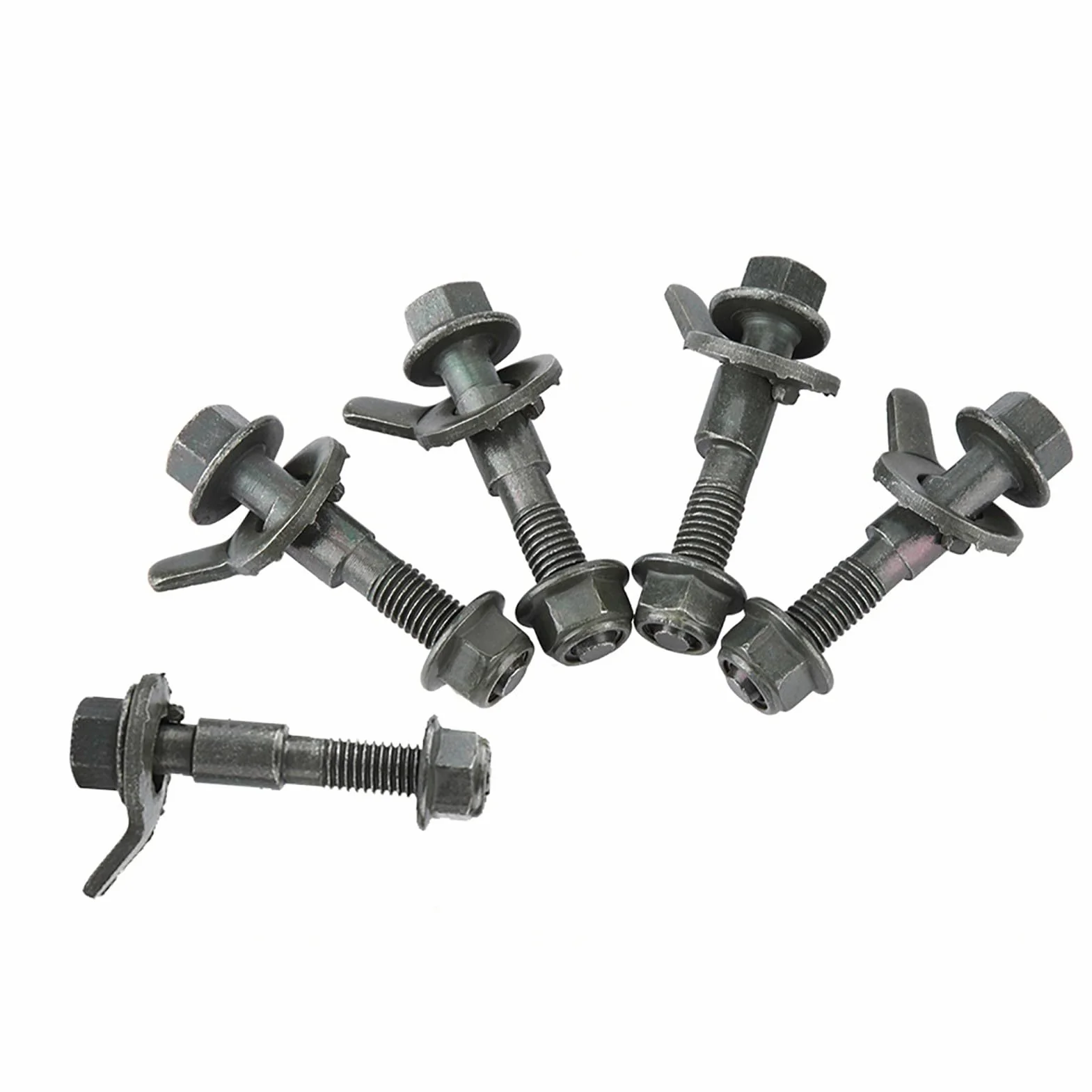 Kit de perno de leva de 0.47 "/12 mm, perno de leva de alineación de inclinación ajustable para vehículos con alineación de cuatro ruedas