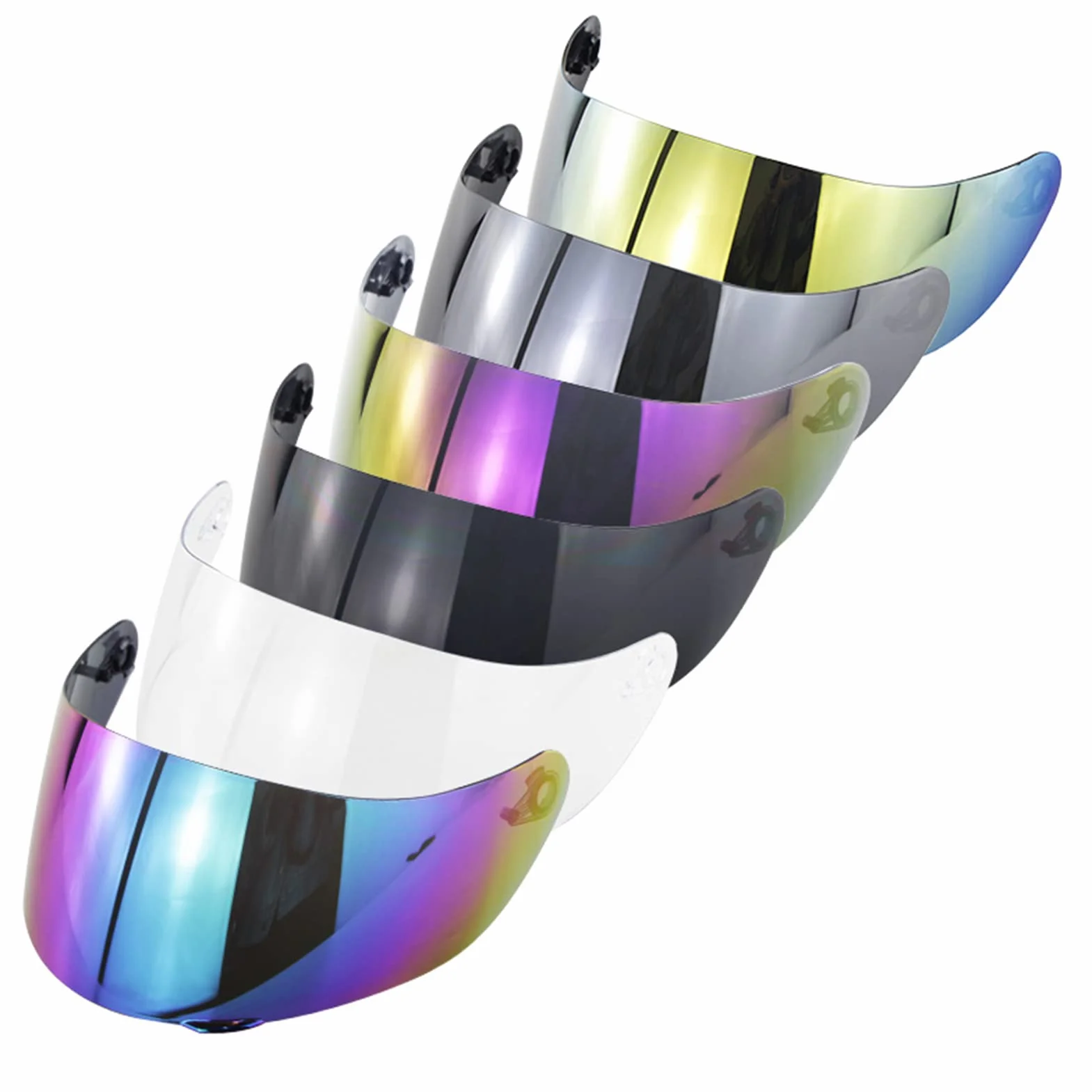 Shkalacar Visera Casco Moto Reemplazo para AGV K1 K3SV K5 Casco, Visera Casco Reemplazo para AGV K1, Visera de Lente para Casco Protección contra Viento