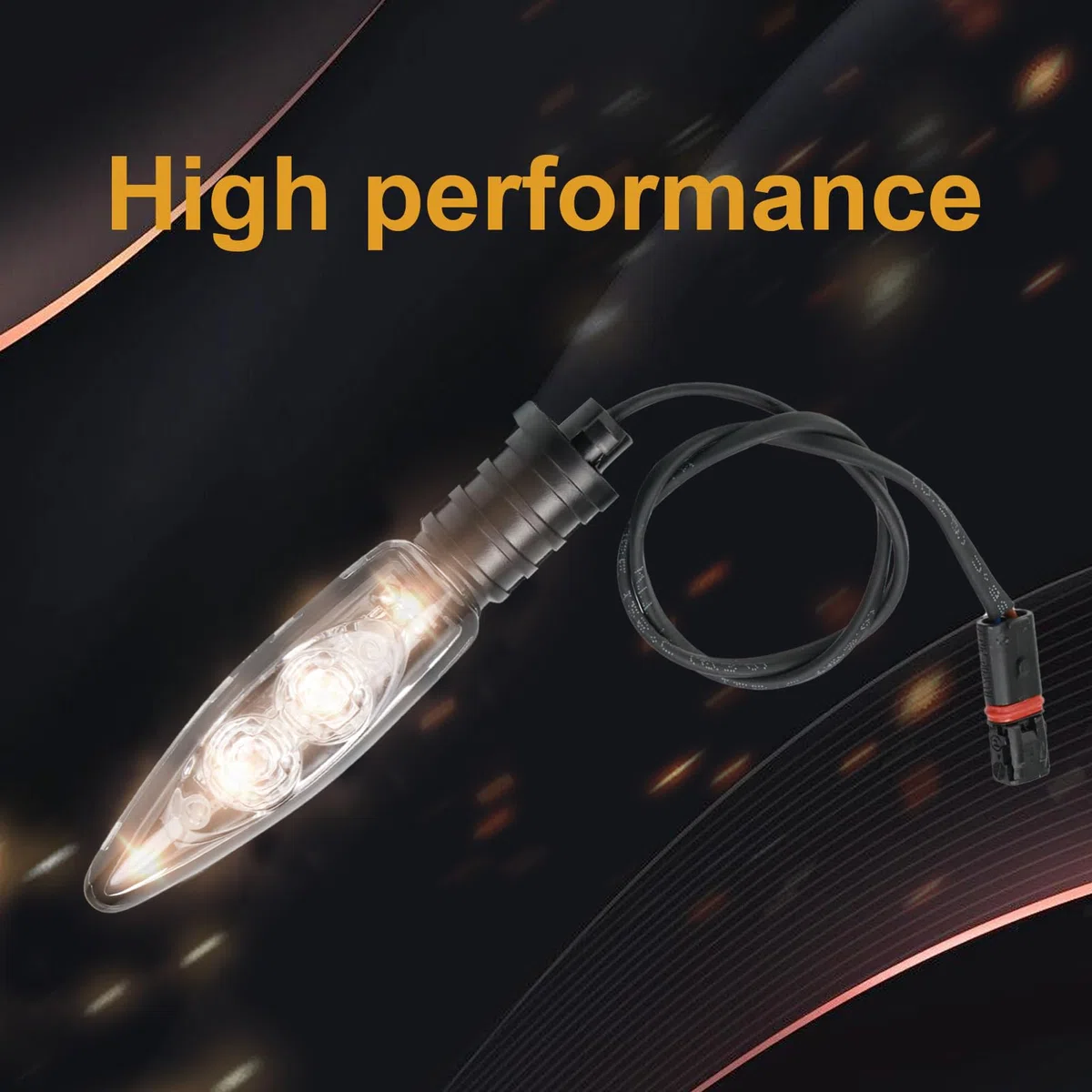 2pacs luces indicadoras adecuadas para motocicletas S1000RR HP4 F800GS R1200R R1200GS F650GS 63138522499