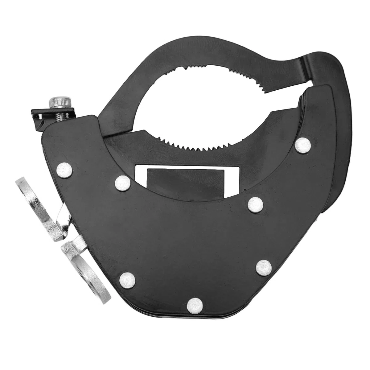 Bloqueo Acelerador Motocicleta Universal Inoxidable Negro Control Ajustable Soporte Manillar
