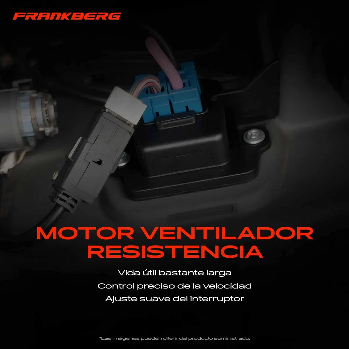 Frankberg Resistencia del calentador Regulador del soplador Compatible con Golf IV 1J1 L.u.p.o 6E1 6X1 Polo 6N2 A3 8L1 Golf IV Variante 1J5 Replace# 1J0819022