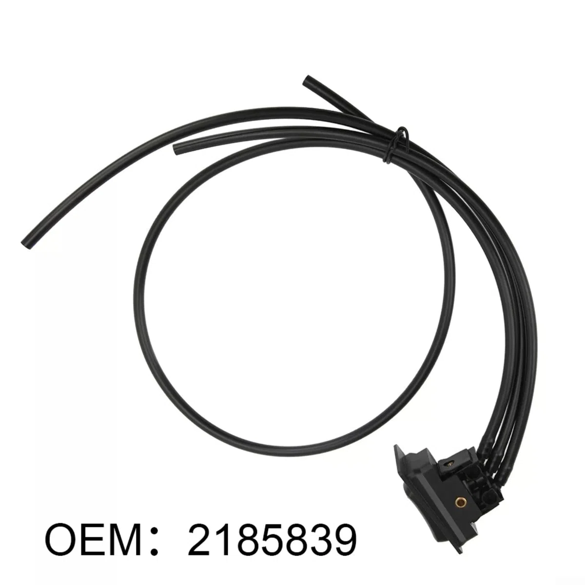 Regulador de volante Interruptor de válvula de aire 2185839 para Scania P/G/R/T Serie Hecho de material ABS de alta calidad Anticorrosión Resistente al desgaste Fácil instalación Negro