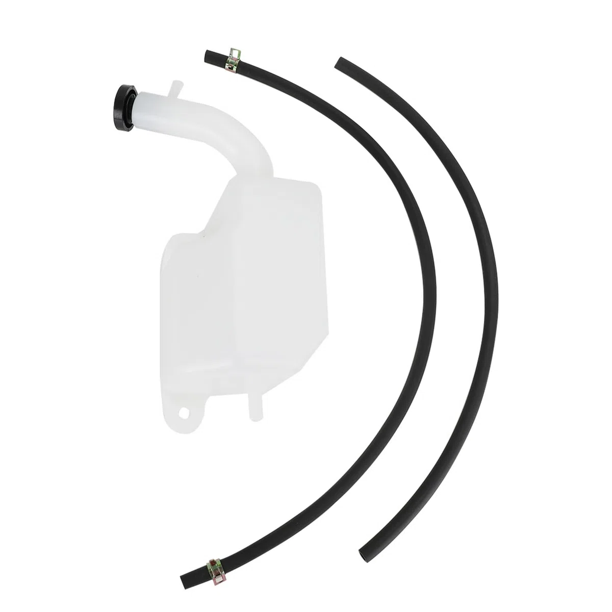 Tanque de depósito de refrigerante ATV con mangueras de aceite, tanque de depósito de refrigerante de agua 17910-07G00 para LTZ 400 LTZ400 2003-2008 ATV Quad
