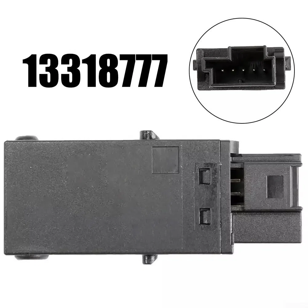 Puerto auxiliar para Astra J para Zafira B para Insignia para Chevy para Cruze Orlando, OEM 13317917, pieza de repuesto para interruptor de entrada de audio de coche ABS negro para modelos 2005-2016
