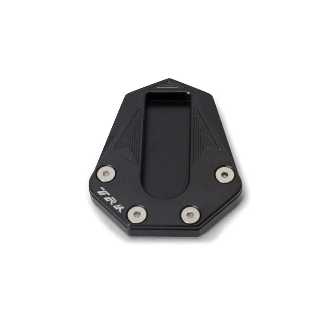 Kickstand Placa Pad Accesorios de la Motocicleta Pie Soporte Lateral Ampliación CNC Aluminio para Benelli TRK 502 2017-2018