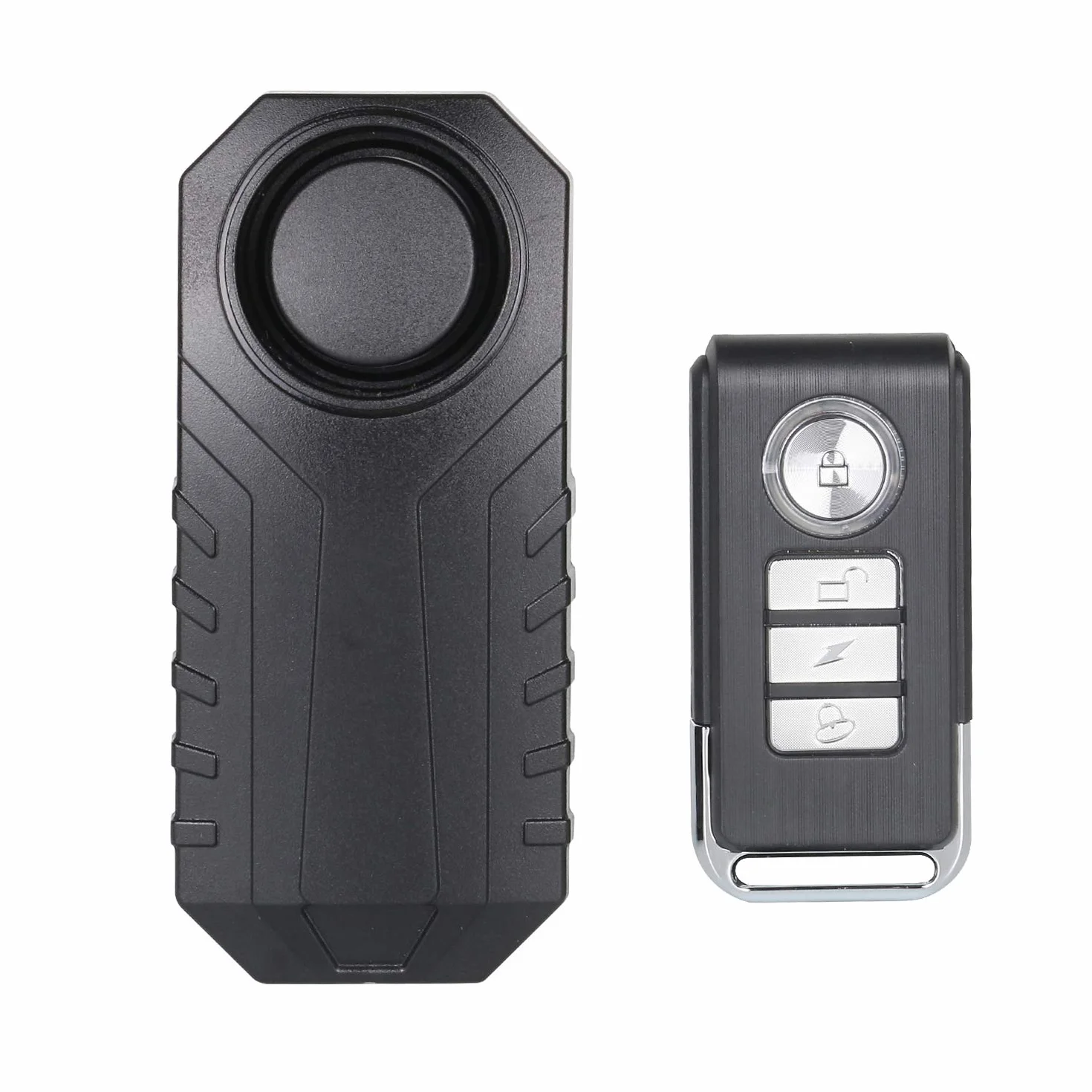 Alarma De Bicicleta, Antirrobo para Vehículos De Motocicleta con Control Remoto, 113 Db Super Loud (Paquete De 1)
