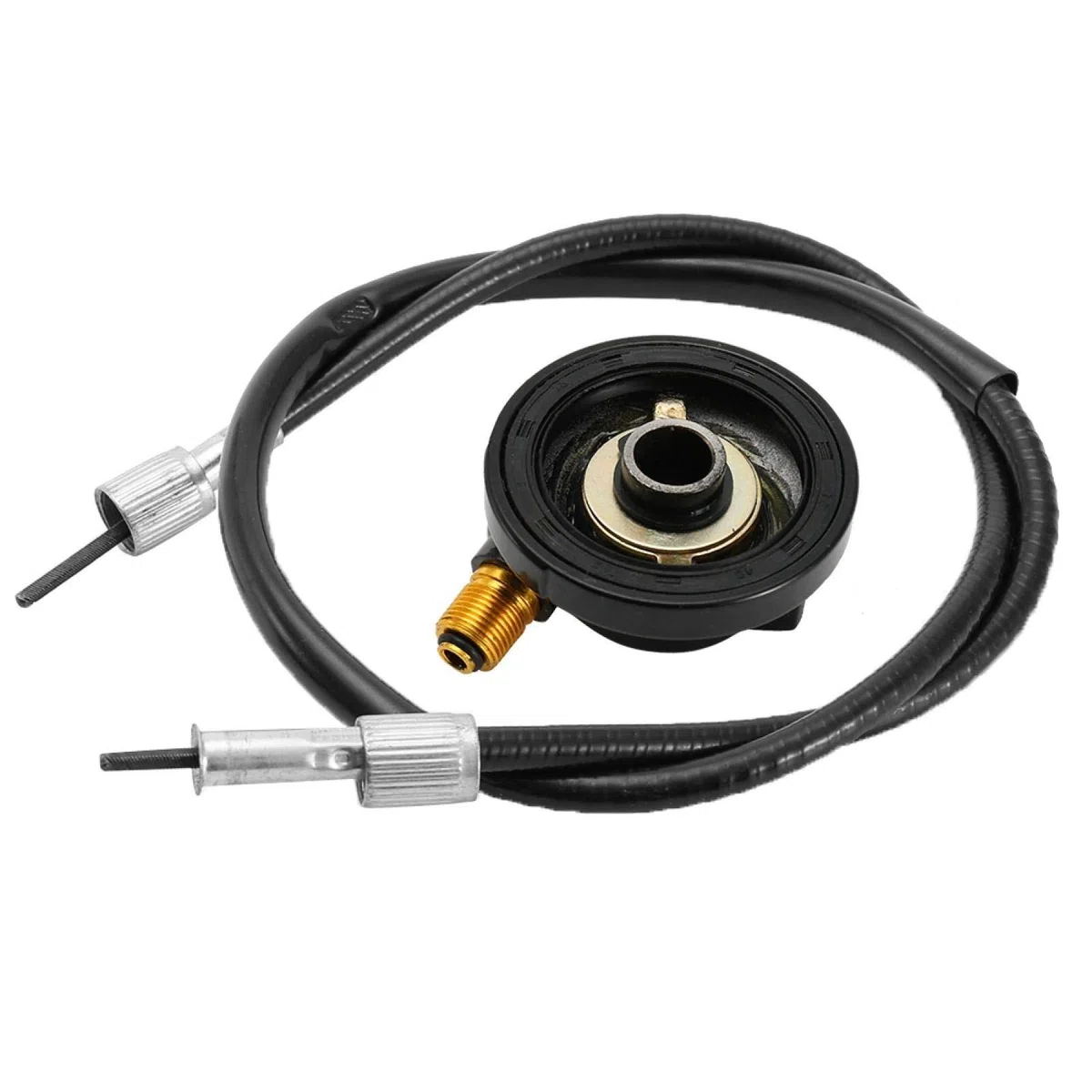 Cable cuenta kilometro 0.2 interior-Engranaje impulsor del velocímetro Fydun Eje de 12 mm con cable para scooter GY6 Cables de velocímetro