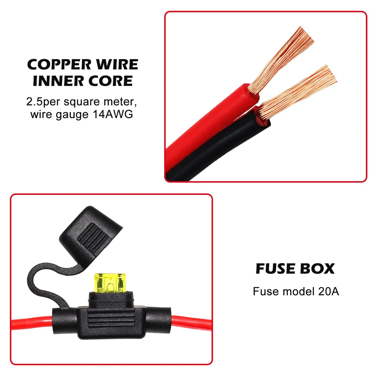 Toma De Encendedor,3 Piezas Zócalo del Encendedor de Cigarrillos,Enchufe Mechero Impermeable 12V / 24V DC,Waterproof Marine Grade,Toma de Mechero para Motocicleta ATV RV,con Cable de Conexión de 0,6m