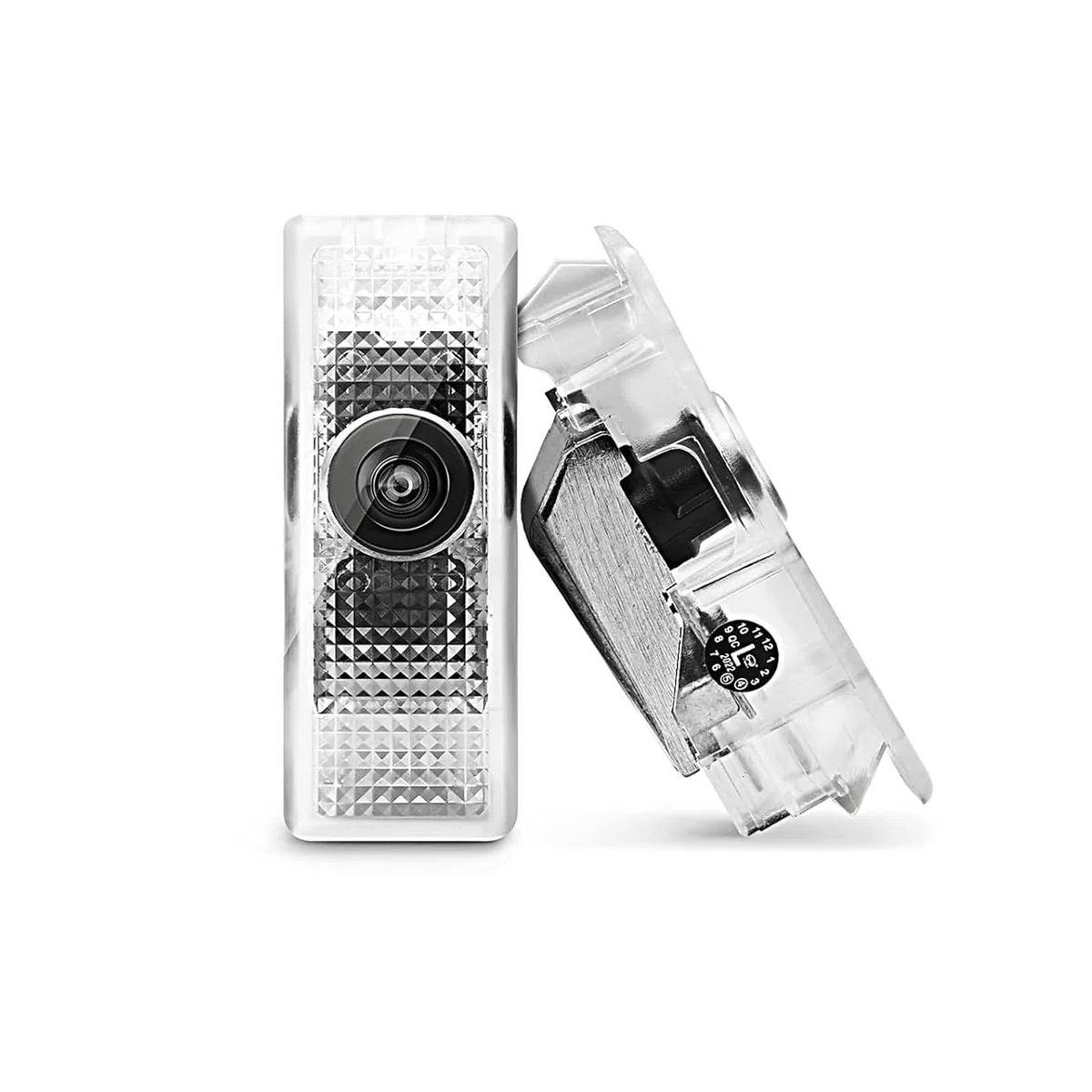 2Pcs Compatible con Luces de Cortesía Bajopuerta BMW para Serie 1 2 3 4 5 6 7 M GT X1 X3 X4 X5 X6 Umbral Led para Puertas Coche, Luz de Bienvenida para puerta de coche