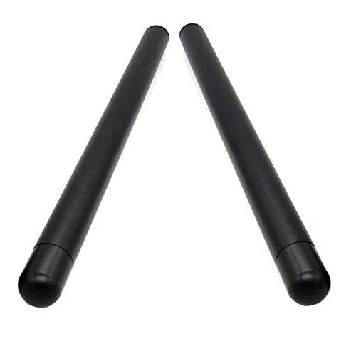 Motocicleta recambio de tubos para semi manillar semi-manillar 22mm. clip-ons replacement tube (Negro 2 pieces)