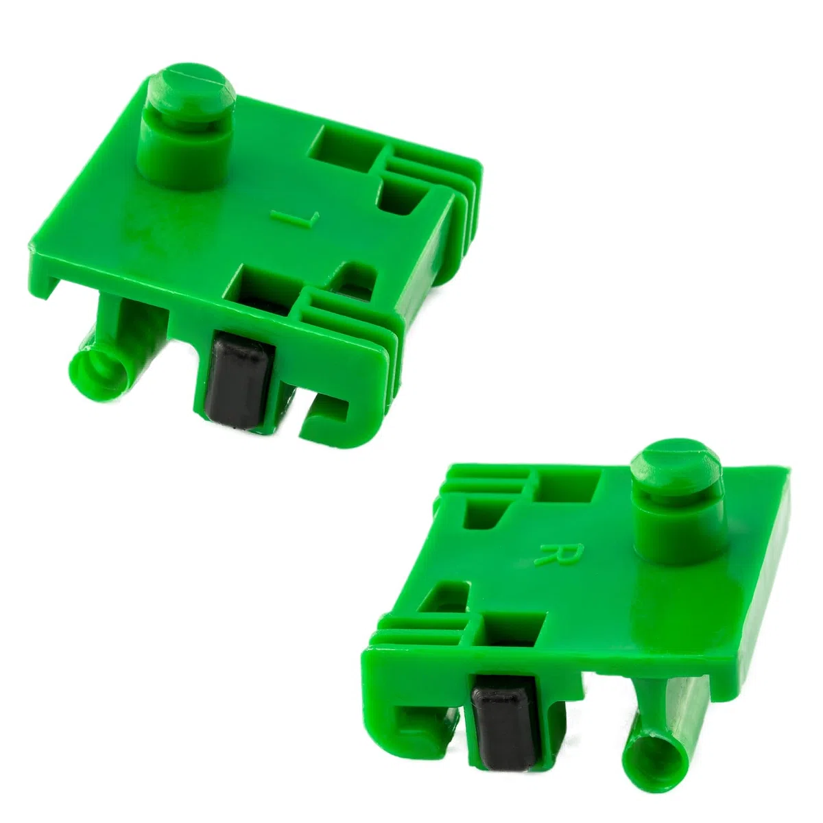 Twowinds - Clip Elevalunas Compatible con Renault Mégane, Scenic I (1995-2003) Laguna (1993-2001) Laguna 2 (2001-2007) Espace 4 (2002-2006) - Puerta Trasera Derecha, Izquierda - Ventana (2 piezas)