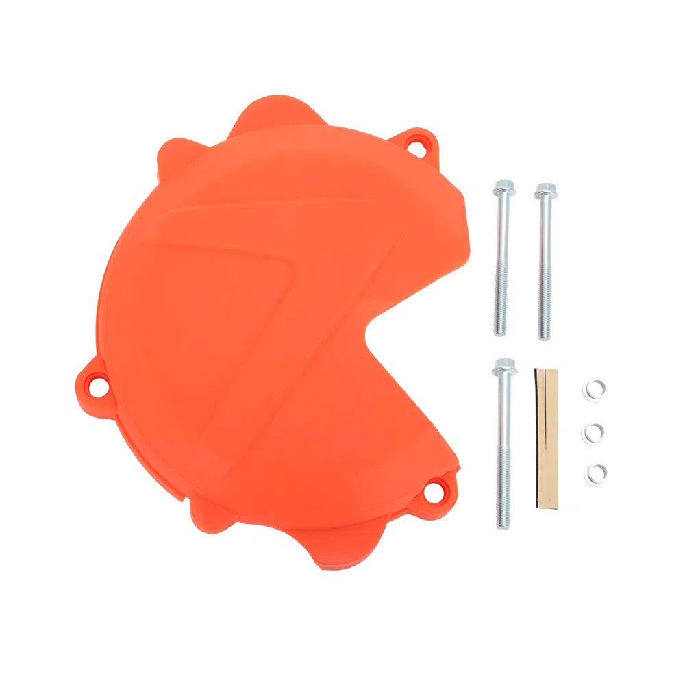 AnXin Protector de cubierta de embrague de plástico para motocicleta EXC/XCW/SX/XC 250/350 2013-2016 TE 250 300 2015-2016