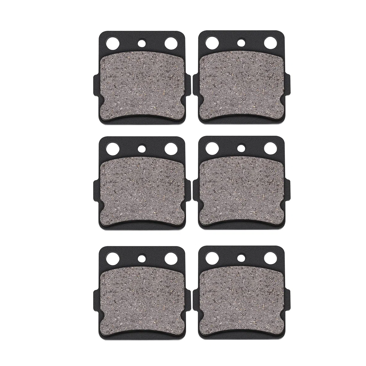 AHL 3 pares de pastillas de freno delanteras y traseras compatibles con Yamaha YFM660 Raptor 2001-2005/HONDA ATC 200 XD 1983/ ATC 250 RD 1983-1984/TRX 300 X9 2009/TRX 400 EXX/EXY/EX1/EX8 1999-2008