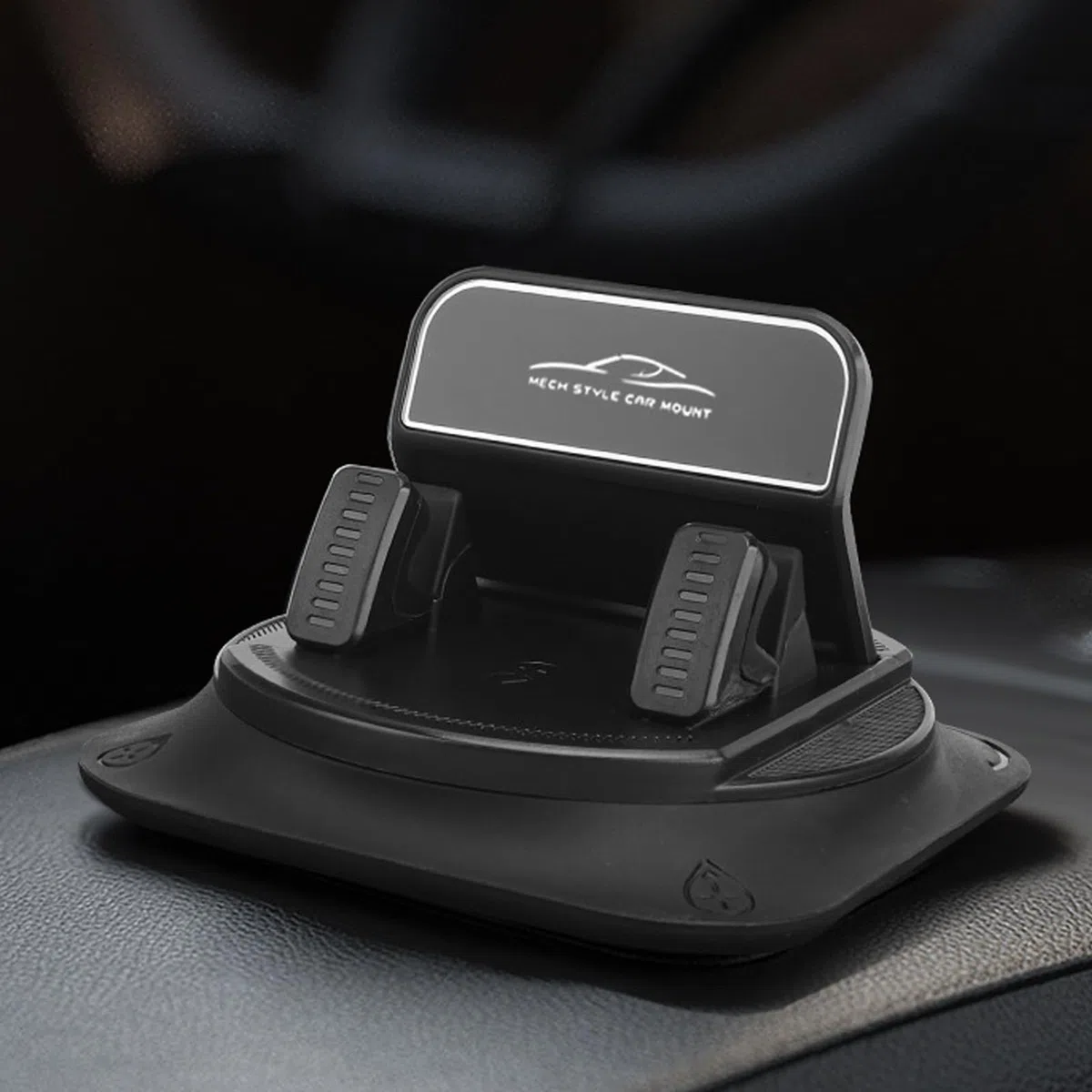 Soporte de teléfono para salpicadero, Soporte de Silicona para teléfono Celular, Organizador automotriz, Herramienta Adhesiva Segura y compacta para Minivan, sedán, camioneta, 4.1 x 4.1 x