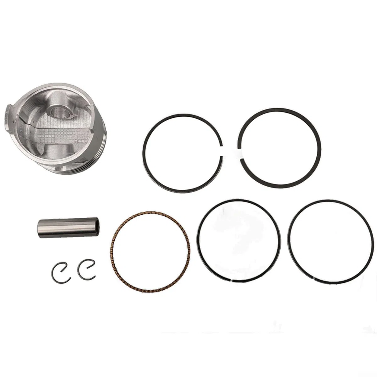 Kit de montaje de pistón de motor de 90 mm, anillos de metal, piezas de repuesto con accesorios de montaje para 190F GX420 6.0KW 6.5KW sistema de generador de energía
