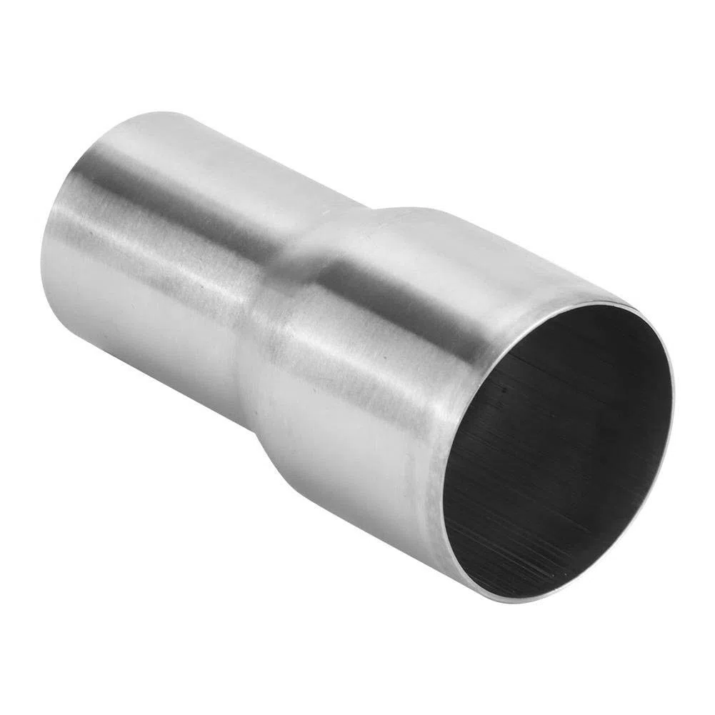 Adaptador de tubo de escape, conector de tubo de escape universal de acero inoxidable, adaptador de tubo, reductor, pieza modificada(51-63MM)