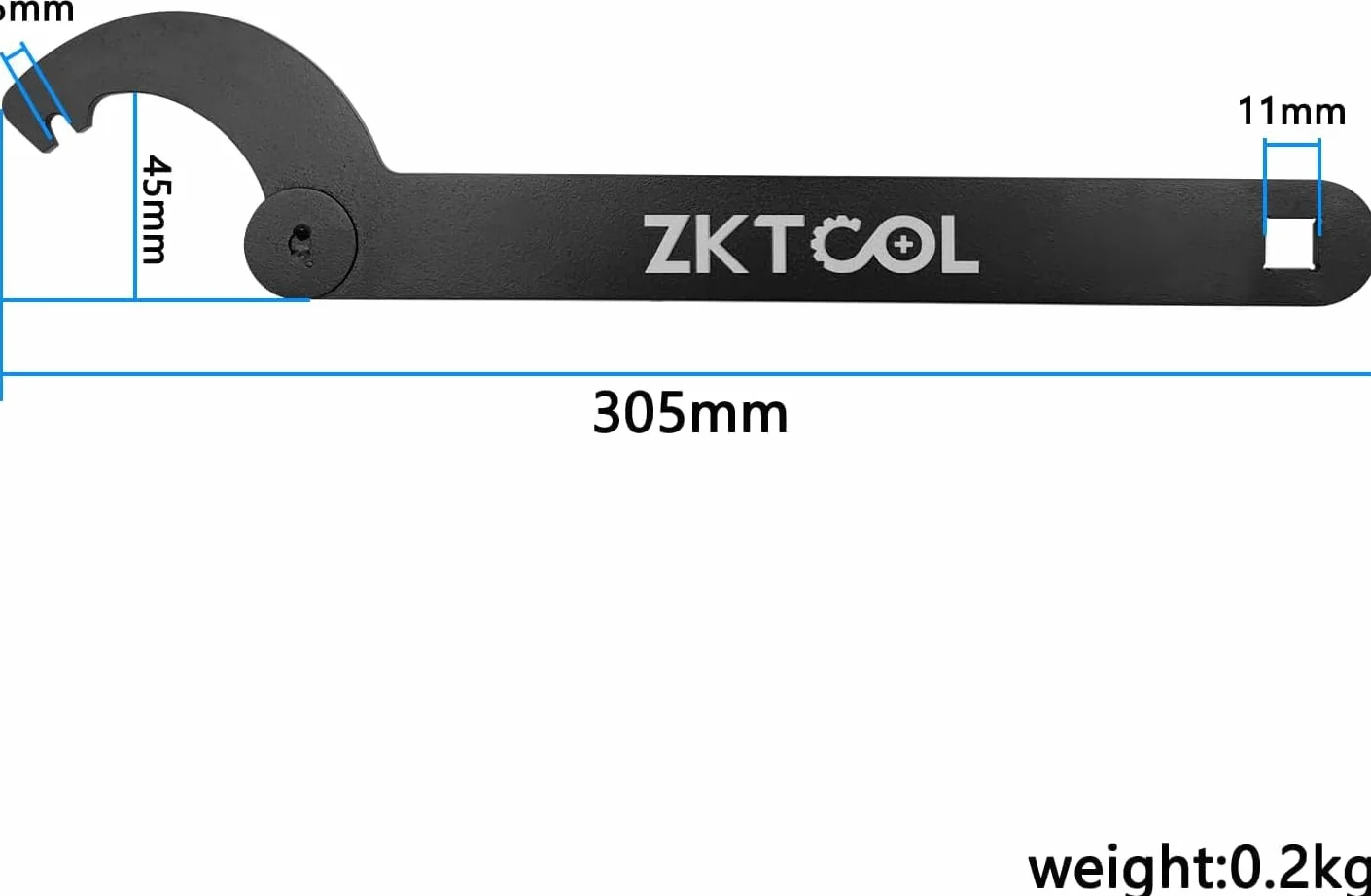 ZKTOOL 2066 Llave de Ajuste del Motor de Ventana, Compatible con BMW Mini Cooper R50 R52 R53 S R53, Herramienta para Quitar el Motor de Vidrio, Llave para Quitar Ventanillas de Coche