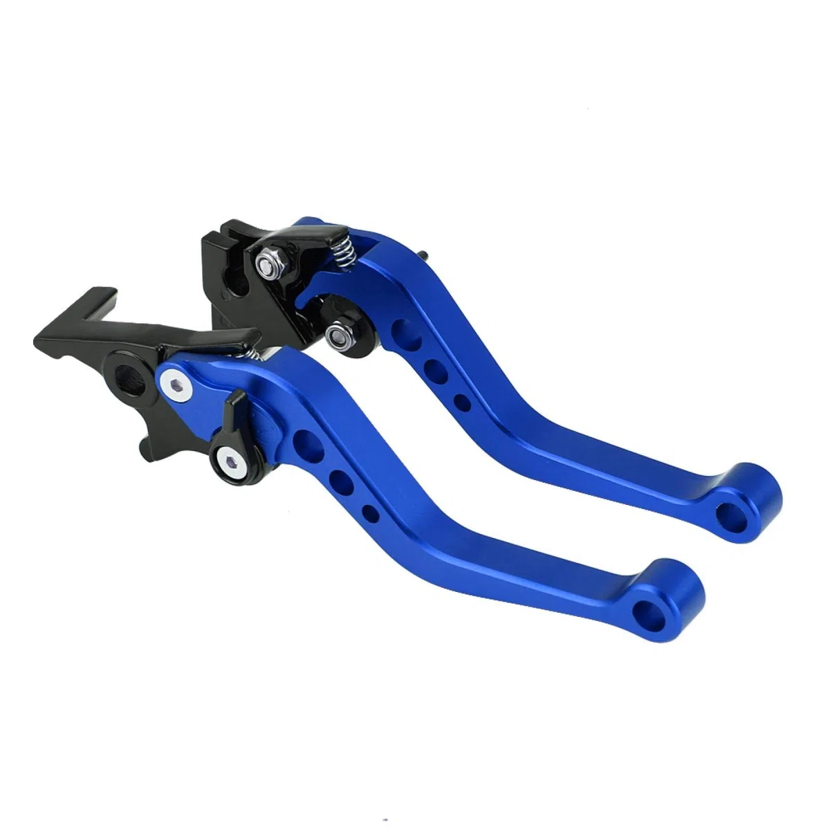 Yosoo Health Gear Palanca de Freno de Tambor y Embrague de Motocicleta, Aluminio CNC, para GY6 CG125, Azul
