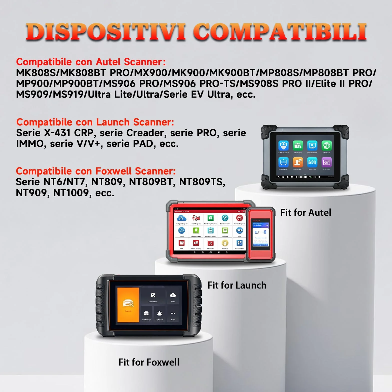 Cable OBD2 para FCA con Adaptador de 12+8 Pin,Compatible con Vehículos FCA Equipados con SGW de Chrysler/Jeep/Fiat/Alfa Romeo/Lancia/Maserati a Partir de 2018,Funciona con y Lector de Códigos