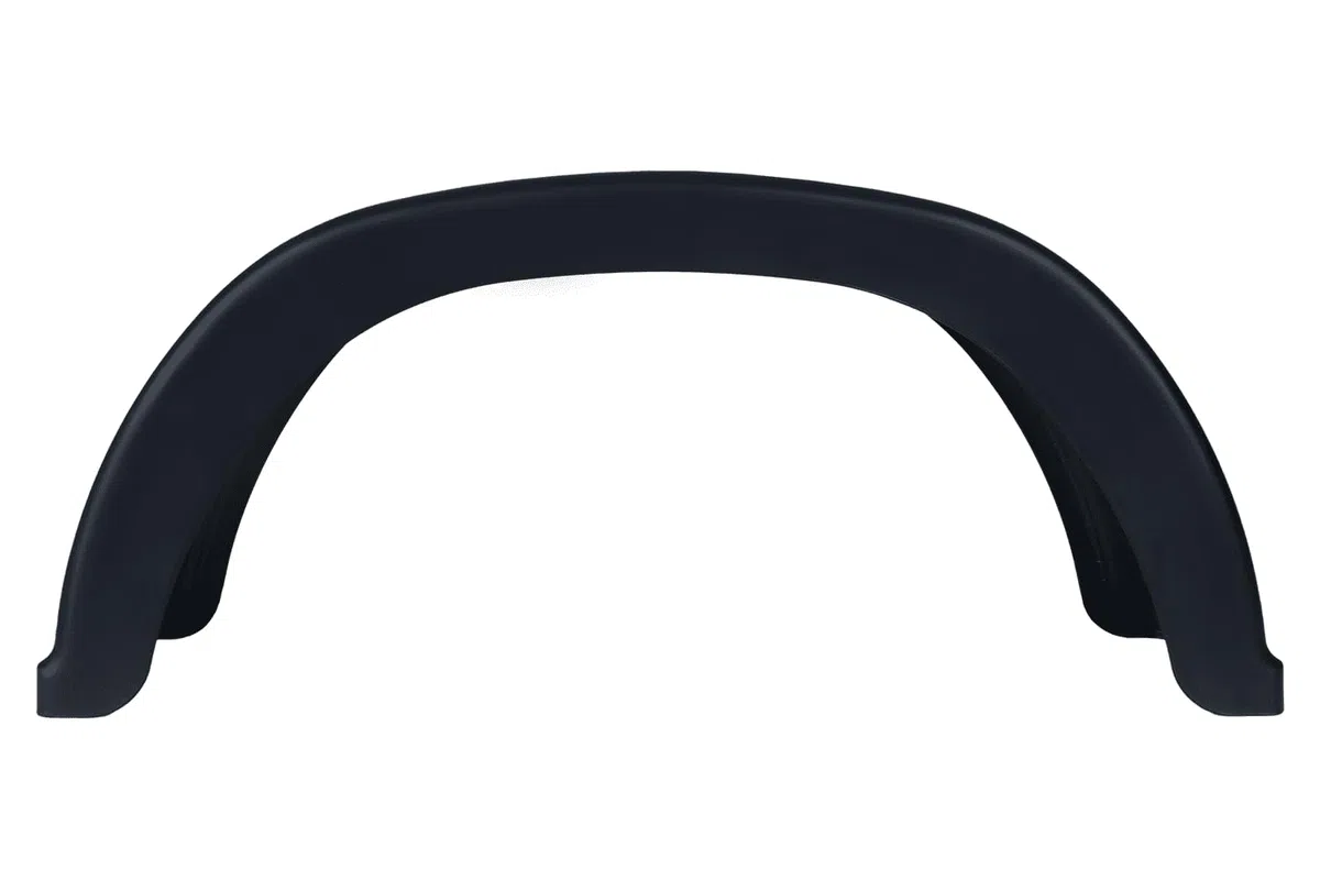 AL-KO Guardabarros Simple para Remolque Ruedas de 13 y 14 Pulgadas Paso de Rueda de plástico Polipropileno con EPDM 680 x 190 mm Cubierta Protectora antibarro Universal