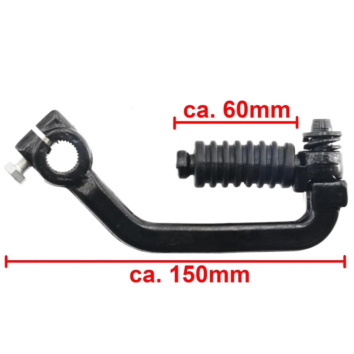 Area1 Repuesto de pedal de arranque para 50 ccm, compatible con Speedfight 1, 2, 3, 4, Jetforce, Ludix Kisbee Streetzone TGB 101 Akros Bullet F409 Sky R50X Meteorit Lase Hook Hawk Pegasus