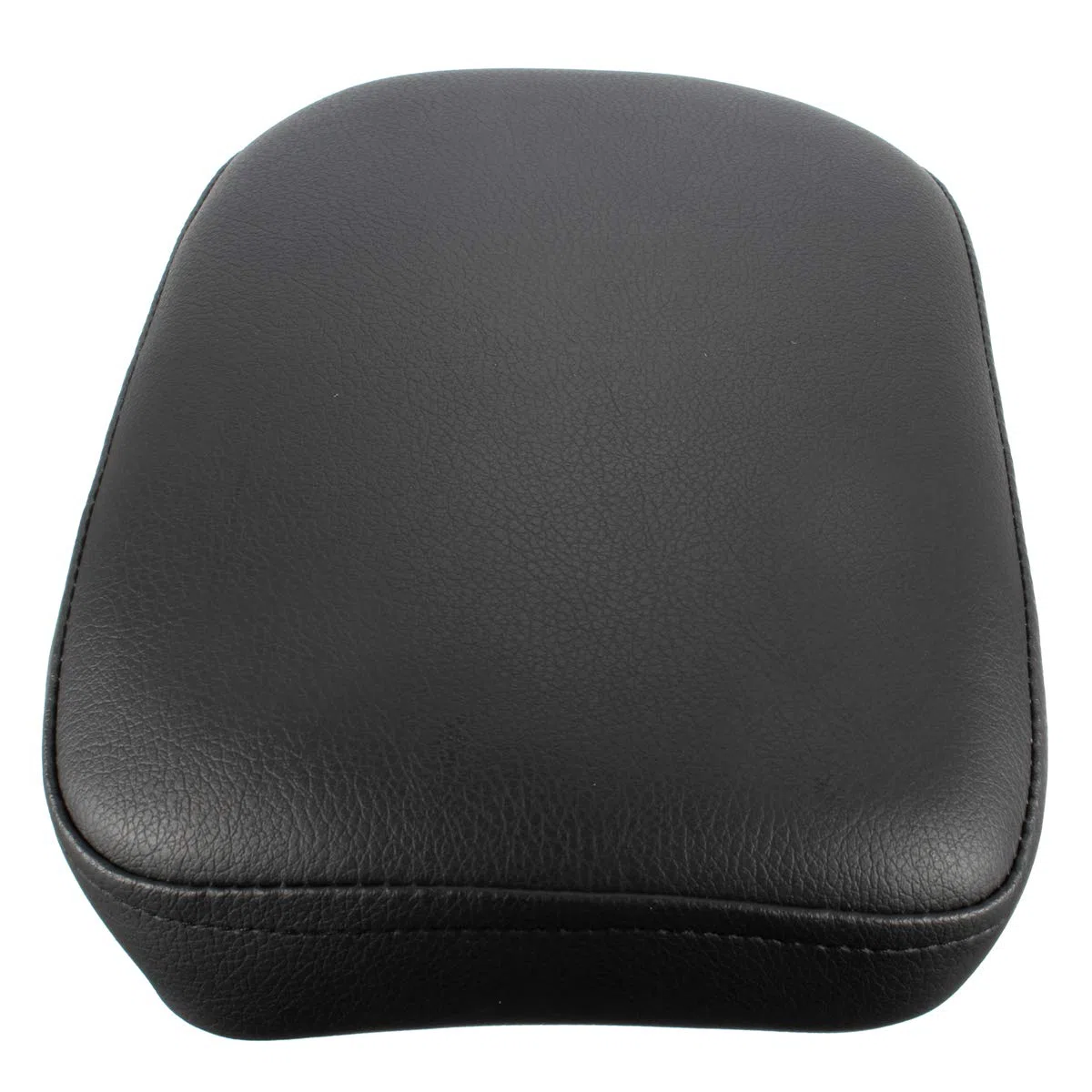 6/8 Ventosa Negro Pillion Pad Rectangular Asiento para Harley Cruiser Custom - 8