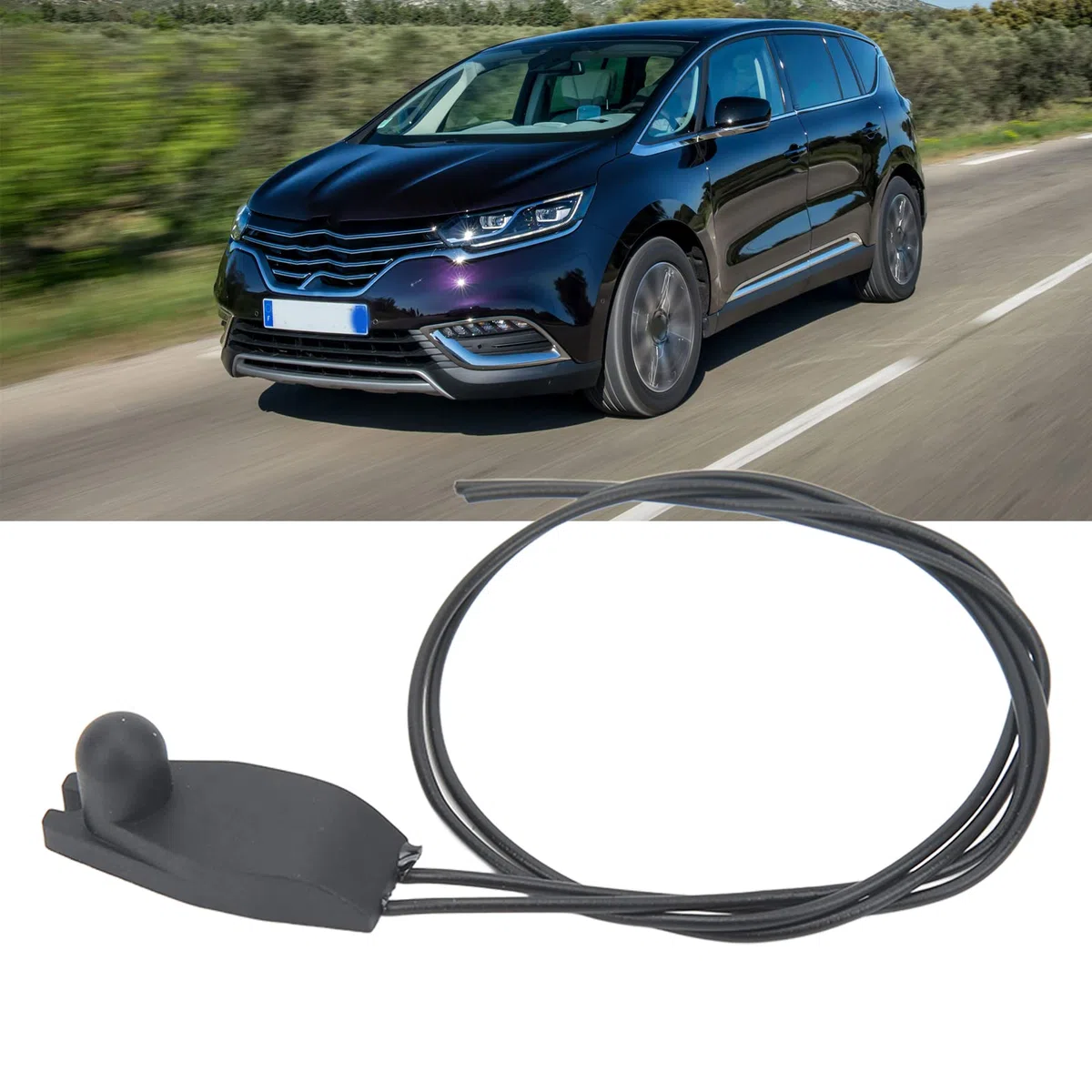 Sensor de Temperatura Exterior del Coche de Alto Rendimiento 6445.F9 Reemplazo para Peugeot 206 207 208 Sensor de Temperatura del Aire Exterior 7701033509 277228552R 6445F9