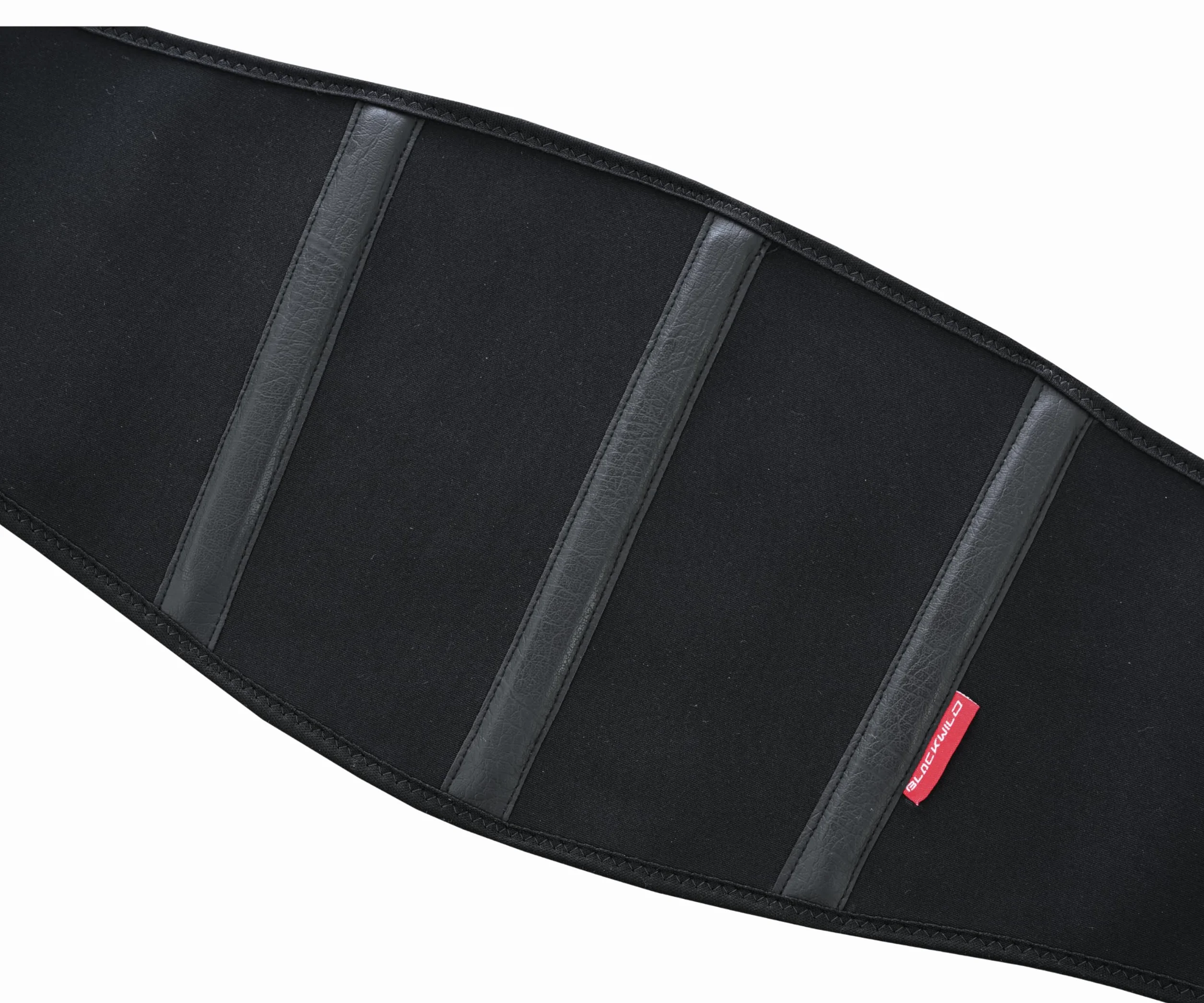 Blackwild - Cinturón lumbar de neopreno para motocicleta | Calentador de riñones de neopreno para una estabilización eficaz | Cinturón lumbar para moto para hombre y mujer