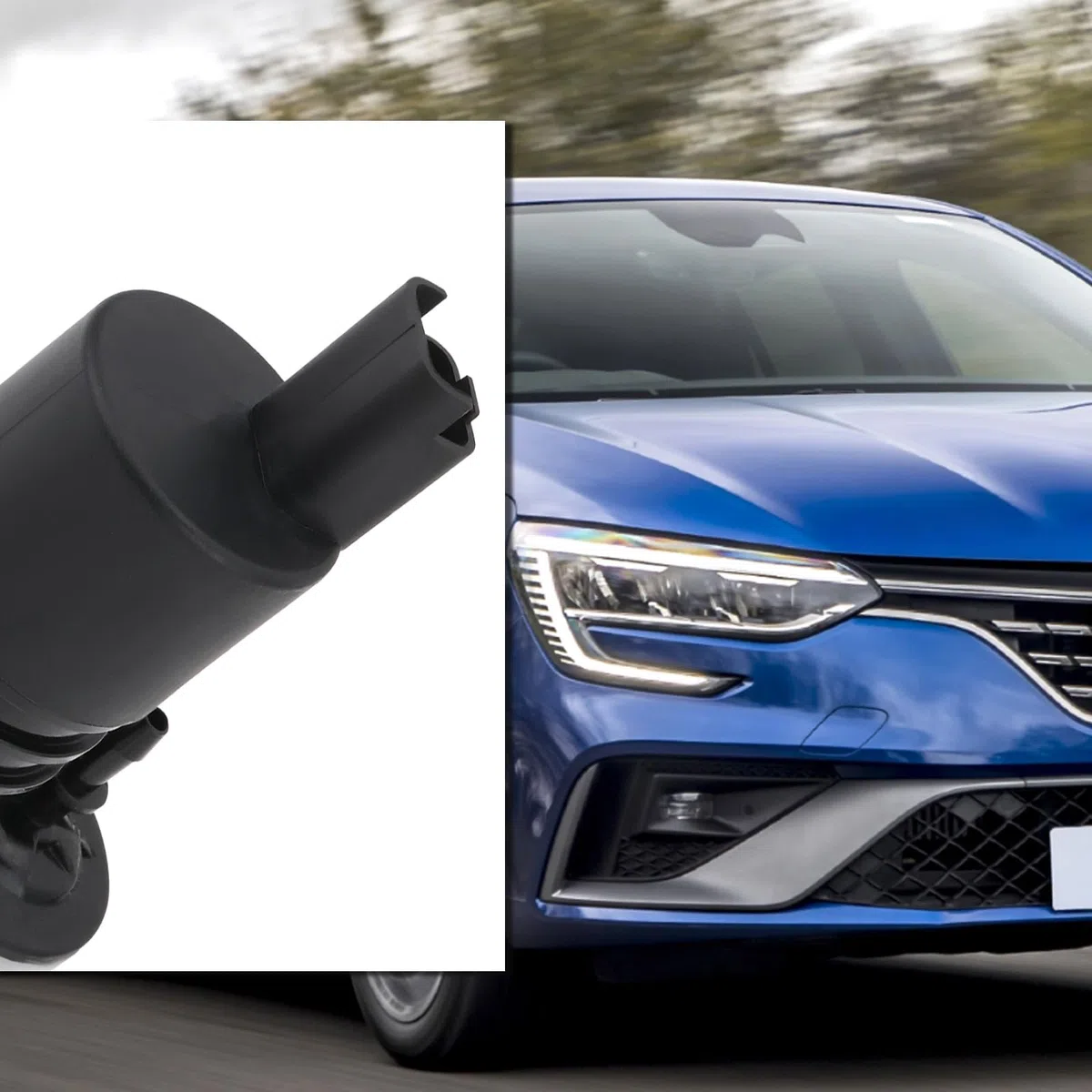 The Lord of the Tools 1 pieza de repuesto para bomba de limpiaparabrisas 289209776R compatible con Renault Kadjar 2015-2024 compatible con Renault Clio V 2019-2021