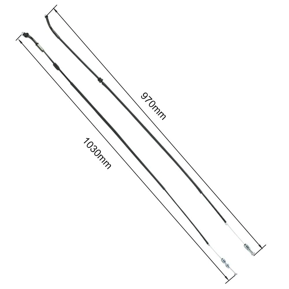 Wai Danie Kit Cable Acelerador Push & Pull Compatible con Honda CB350 CL360 CB400 CB550 CB750 FT500 Rebel 250 300 450 Shadow 500 700 800 ACE 750 1100 CRF250L CMX250L 0 C