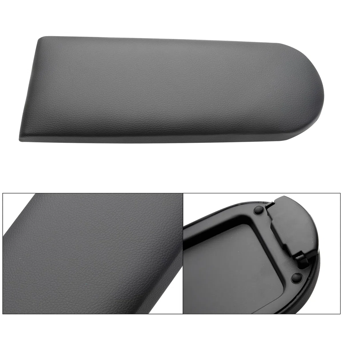 KASturbo Tapa Cuero Reposabrazos Central compatible con Jetta Bora Golf MK4 Polo Skoda Octavia Passat B5 Seat Ibiza