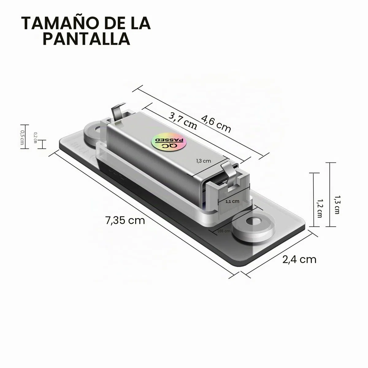 WinPower LED Luces matrícula Lámpara Numero plato 6000K Blanco Compatible con Passat B5.5/B6 Caddy MK3 Golf5 plus Jetta/Syncro MK5 Transporter T5 Touran1 Superb1 3U B5 etc., 2Pcs