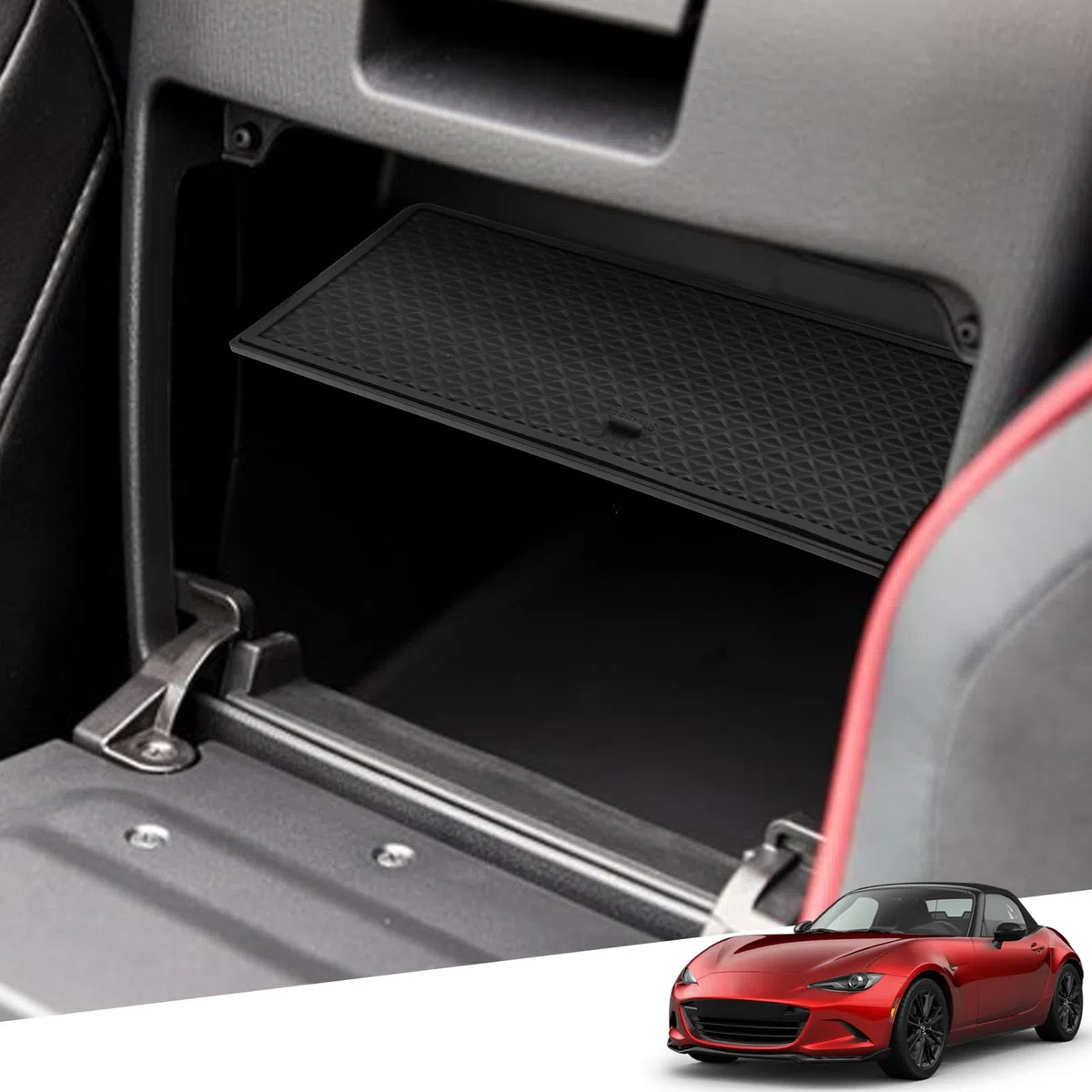 YEE PIN Mazda MX5 2015-2022 2023 Compartimento de Almacenamiento de la Consola Central para Almacenar Pequeños Accesorios para Organizadores