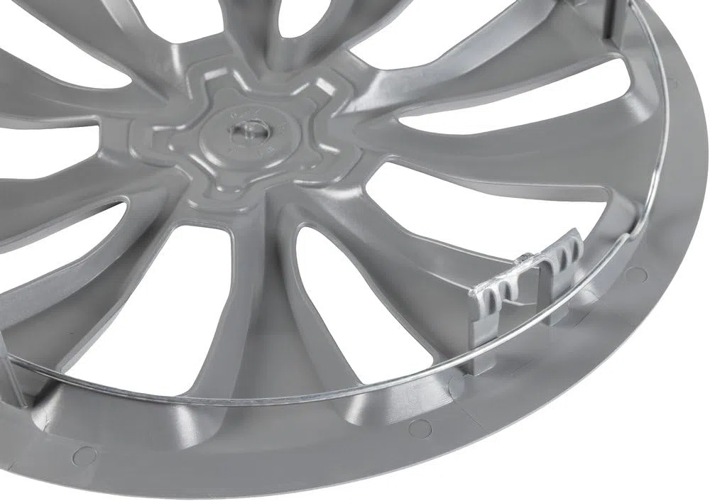 Start Cubierta de Rueda de Coche Montecarlo de 13 Pulgadas en ABS Gris Simple