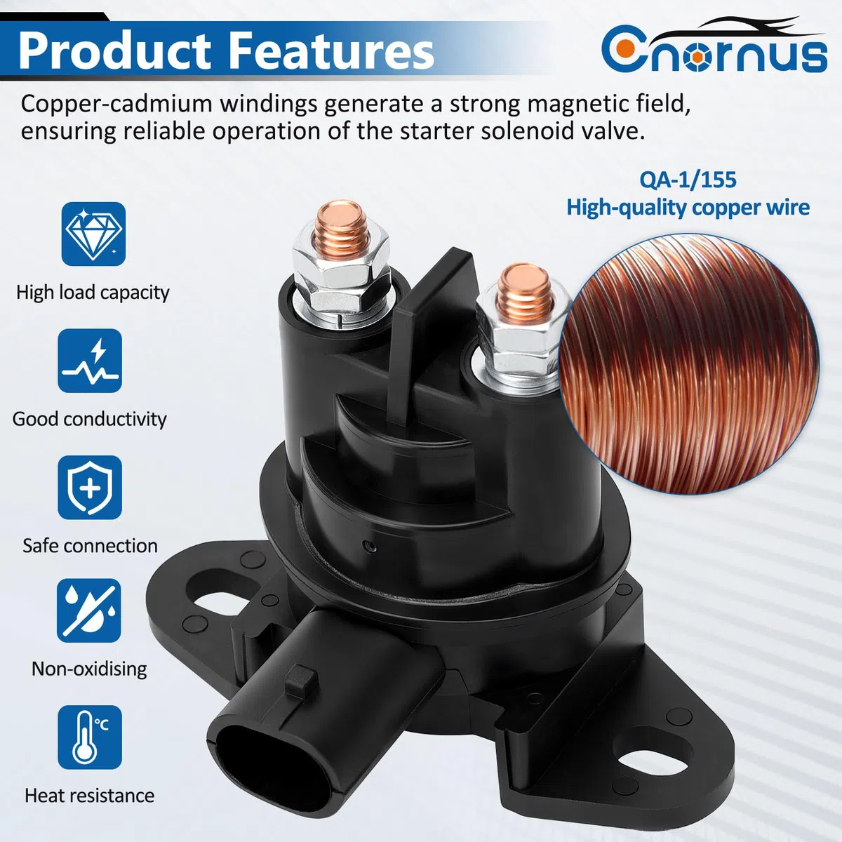 Solenoide Relé De Arranque para Sea-Doo 3D, RXT,GS, GSI, GSX, GTI, GTS, GTX, HX, LRV, RX, RXP, SP, SPI, SPX, SUV, XP,XP800, WAKE, Challenger, Explorer, Islandia, Speedster