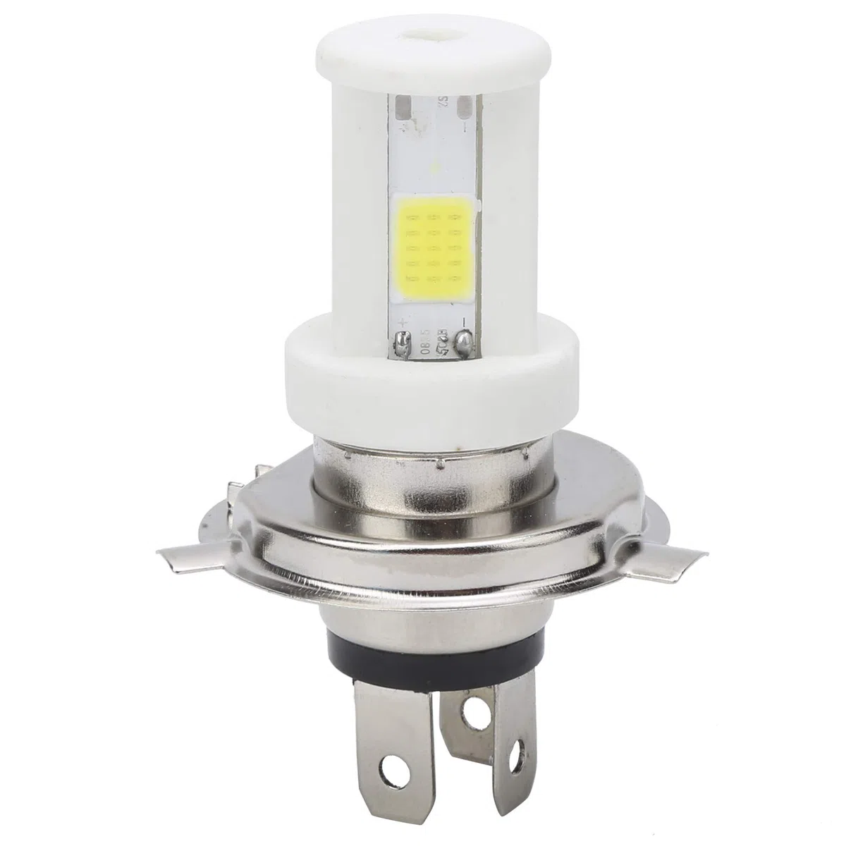 Bombilla H4 LED para Moto, Faro Delantero 1080LM 9-12W 6500K, Lámpara Frontal de Motocicleta, Alto Brillo, Eficiencia Energética