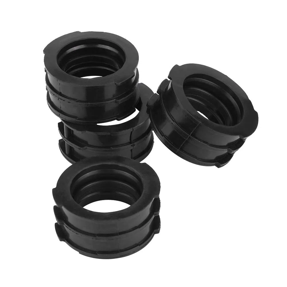 Conductos De Admisión Para V 1200 VMX12V 1985 2007, Juego De 4 Piezas, Reemplazo Para Carburador, Material Resistente Al Aceite Y Fácil Instalación