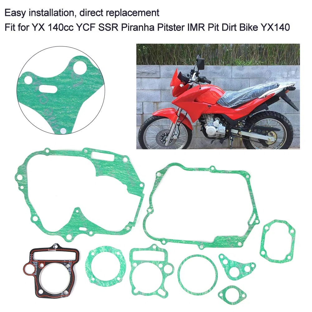 Juego de juntas de motor para YX 140cc YCF SSR Piranha Pitster IMR Pit Dirt Bike YX140