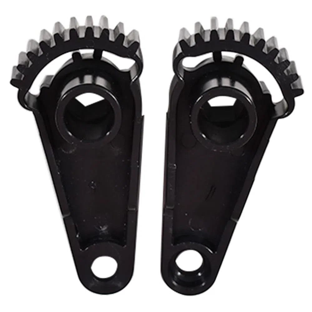 Juego de 2 unidades negro palanca de ventilación calefacción CA regulador de palanca de ventilación compatible con Citroen C4 Berlingo Peugeot
