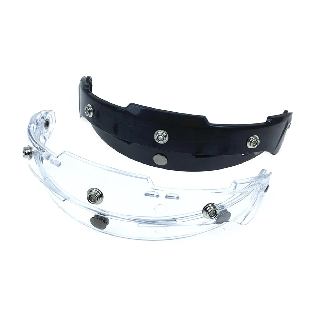 Adaptador UV para motocicleta, fijación de base abatible para 3 broches, protector de burbujas, visera, máscara facial, casco, accesorio para casco, adaptador de casco