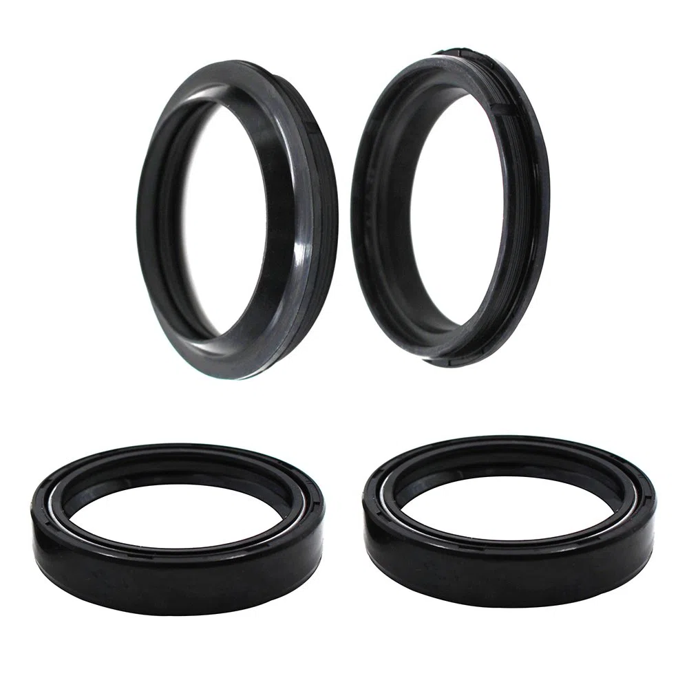 41x53x8/10.5mm Delantero tenedor sello de aceite y kit de sello de polvo de la horquilla delantera para Suzuki AN400 Burgman 2003-2006/AN400S Burgman Type S 2003-2006/KX125/KX250/KX500 1990