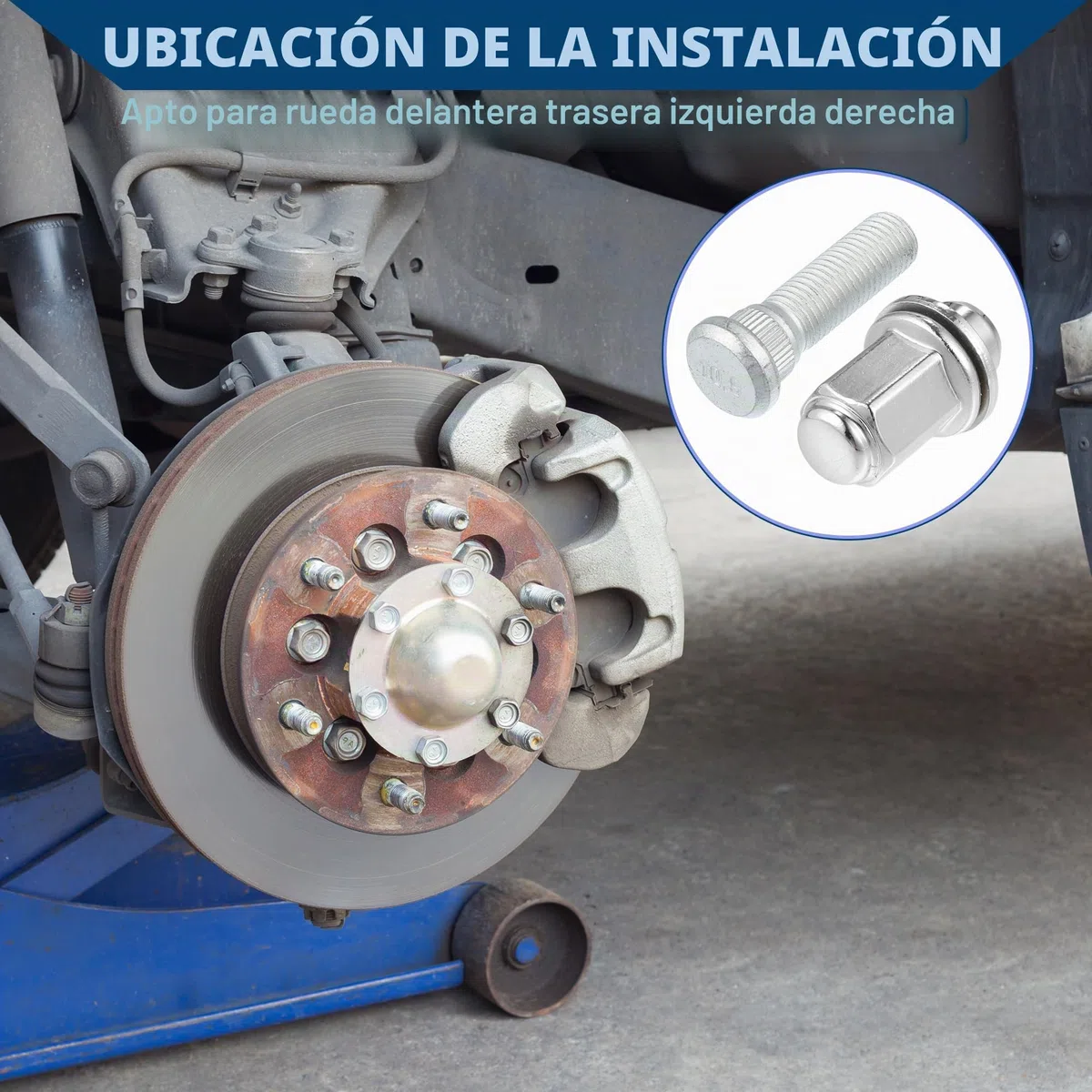 A ABSOPRO Perno De Espárrago De Rueda M12-1.5 No.9094202049 Para Lexus, Para Toyota Y Para Scion