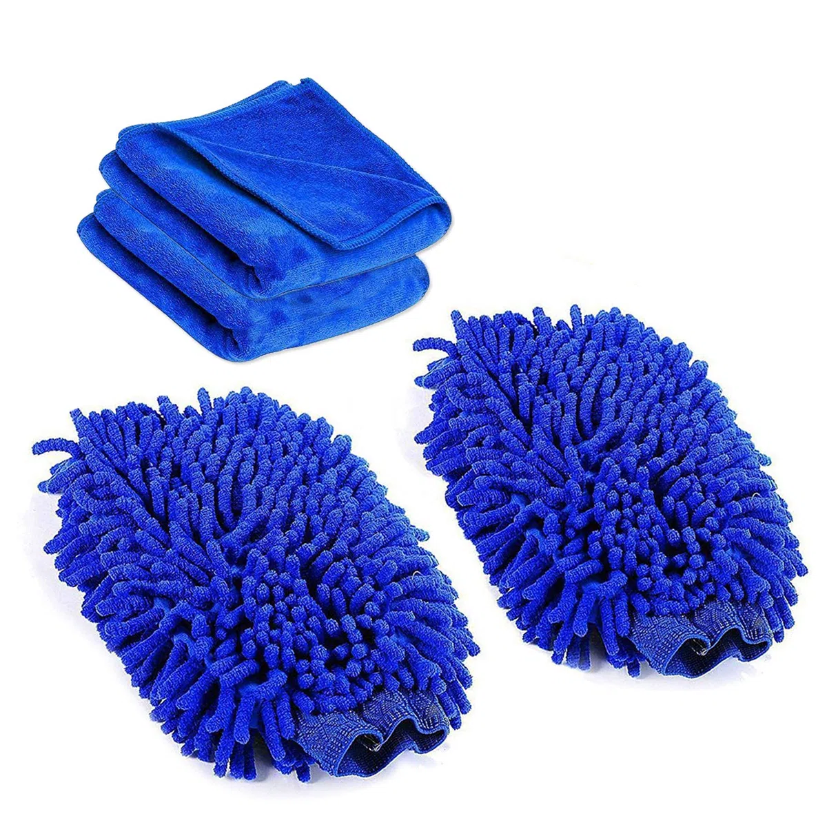 Amison - Guantes de lavado para limpieza de coche, 2 unidades, Premium Ultrasuave, de microfibra, paño de limpieza para limpieza del coche y hogar