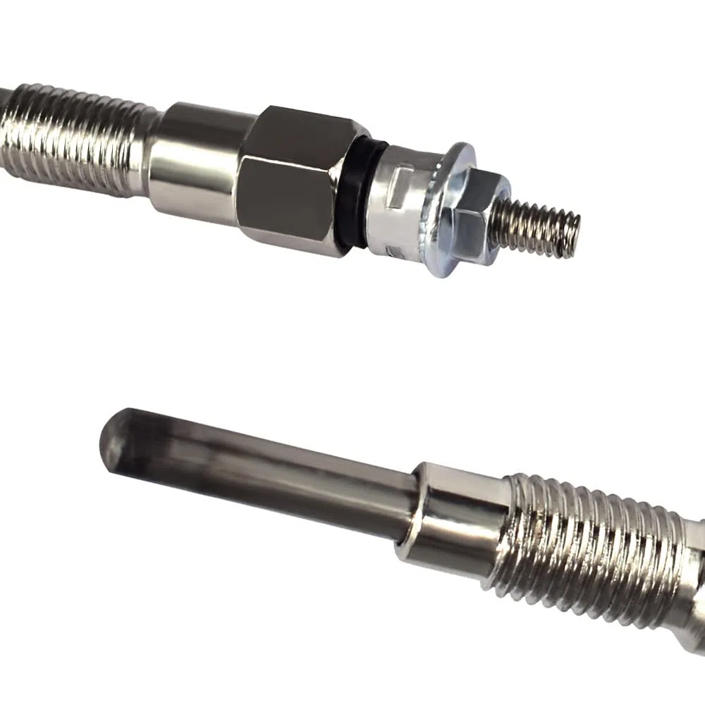3 bujías incandescentes 16851-65510 16851-65512 para Kubota D722 D902 D905 D1005 D1105 V1505 V1305 Tractor B1700D B1700E ZD326 ZD3326 31 Cortar el césped er BX1800D BX1830D